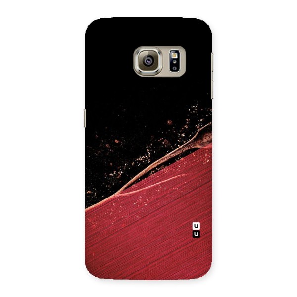Red Flow Drops Back Case for Samsung Galaxy S6 Edge