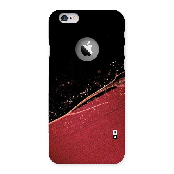 Red Flow Drops Back Case for iPhone 6 Logo Cut
