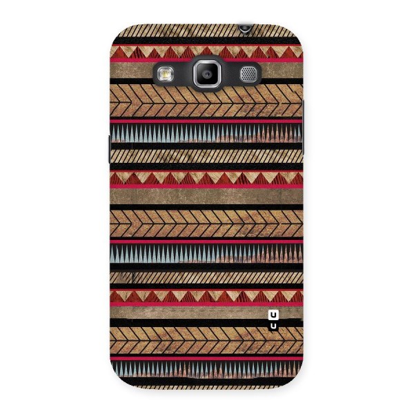 Red Indie Pattern Back Case for Galaxy Grand Quattro