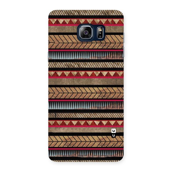 Red Indie Pattern Back Case for Galaxy Note 5