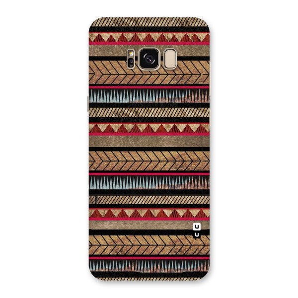 Red Indie Pattern Back Case for Galaxy S8 Plus