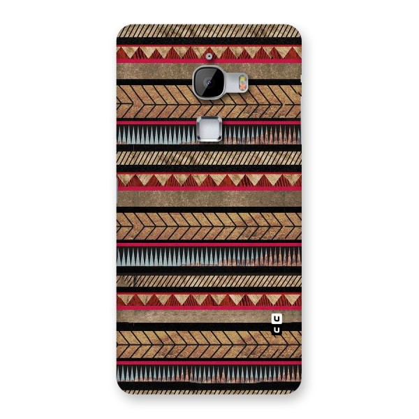 Red Indie Pattern Back Case for LeTv Le Max