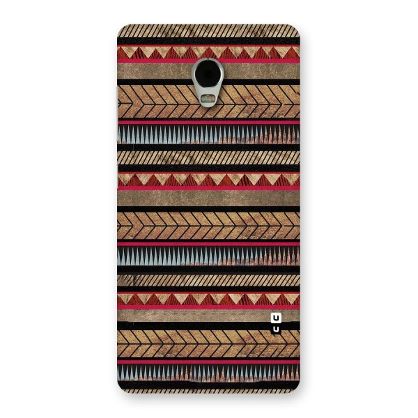 Red Indie Pattern Back Case for Lenovo Vibe P1