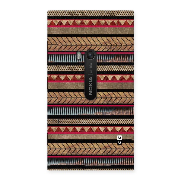 Red Indie Pattern Back Case for Lumia 920