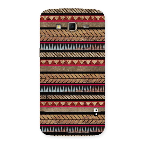 Red Indie Pattern Back Case for Samsung Galaxy Grand 2