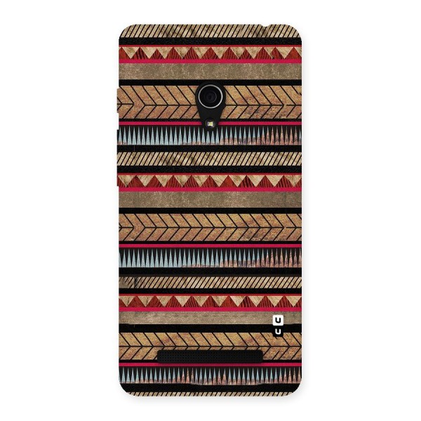 Red Indie Pattern Back Case for Zenfone 5