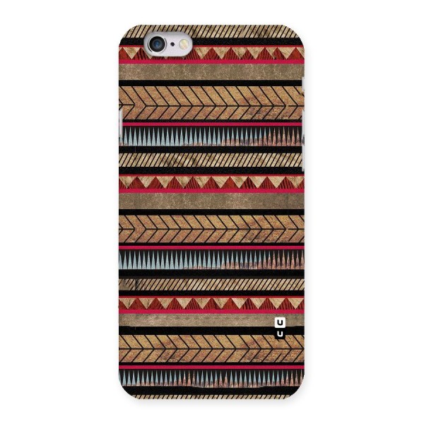 Red Indie Pattern Back Case for iPhone 6 6S