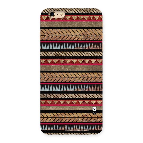 Red Indie Pattern Back Case for iPhone 6 Plus 6S Plus