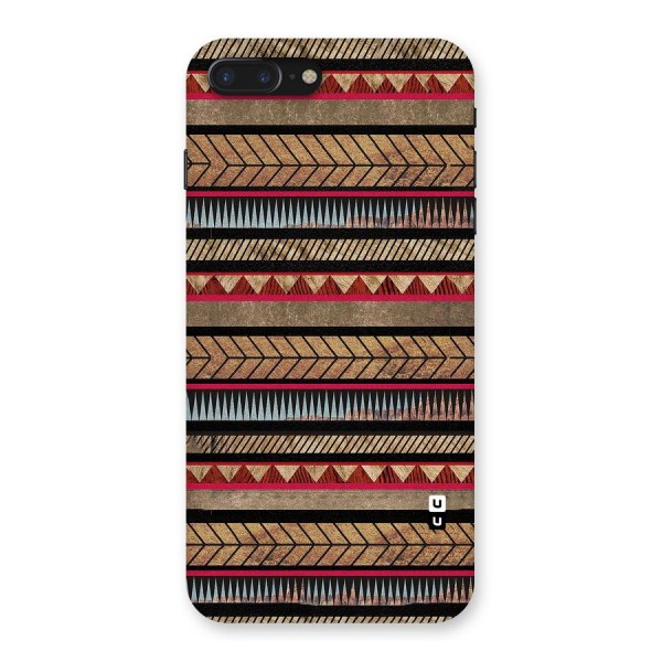 Red Indie Pattern Back Case for iPhone 7 Plus
