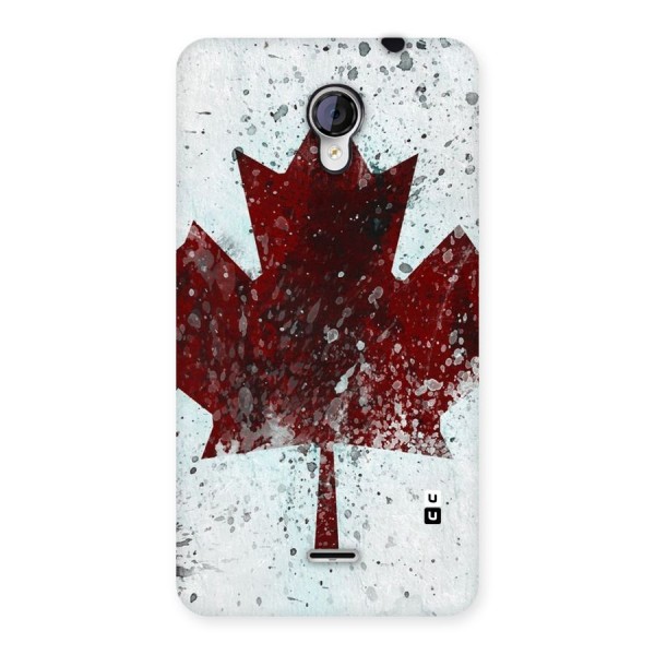 Red Maple Snow Back Case for Micromax Unite 2 A106
