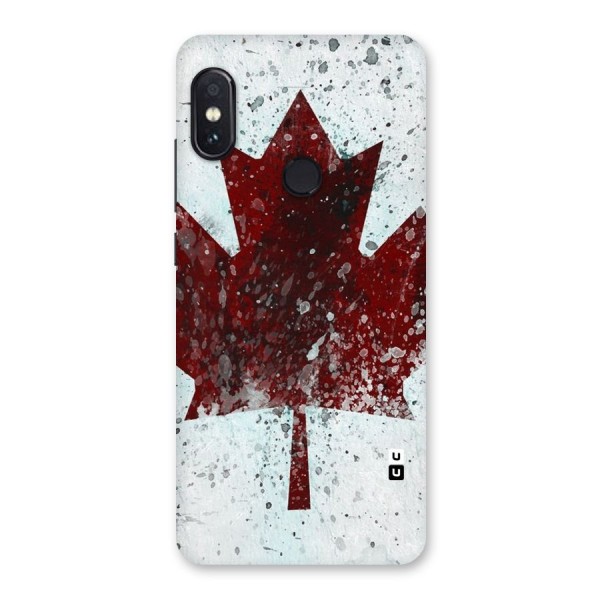Red Maple Snow Back Case for Redmi Note 5 Pro