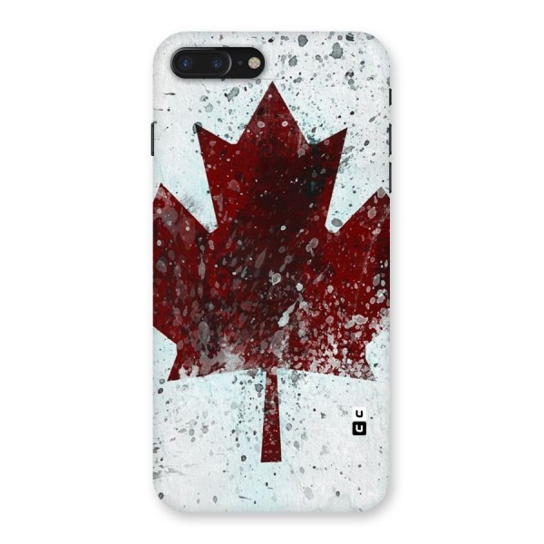 Red Maple Snow Back Case for iPhone 7 Plus