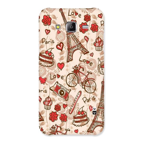 Red Peach City Back Case for Samsung Galaxy J2 Prime