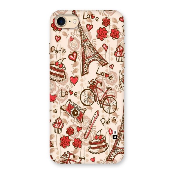 Red Peach City Back Case for iPhone 7