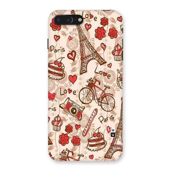 Red Peach City Back Case for iPhone 7 Plus