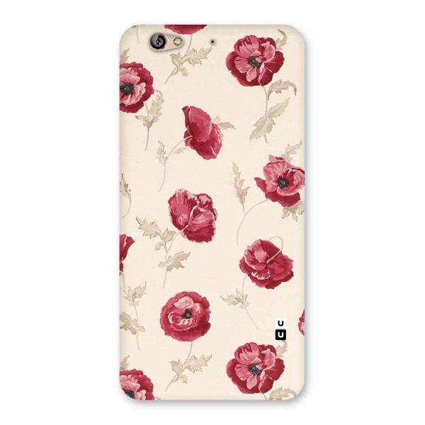 Red Rose Floral Art Back Case for Gionee S6