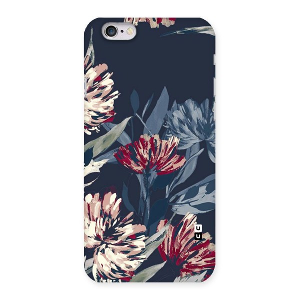 Red Rugged Floral Pattern Back Case for iPhone 6 6S