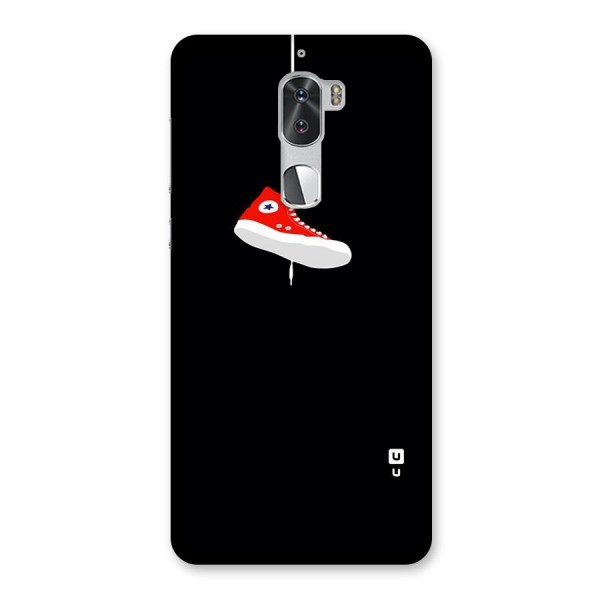 Red Shoe Hanging Back Case for Coolpad Cool 1
