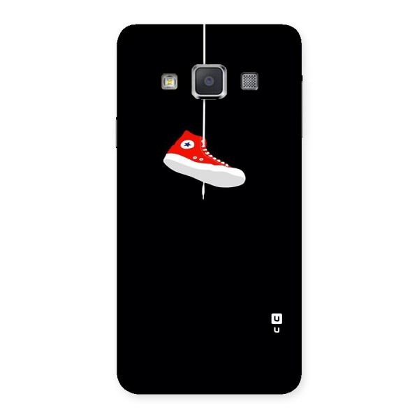 Red Shoe Hanging Back Case for Galaxy A3