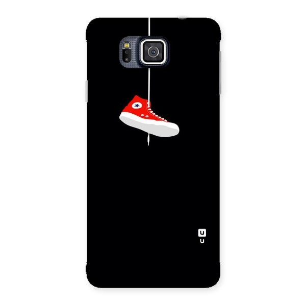 Red Shoe Hanging Back Case for Galaxy Alpha