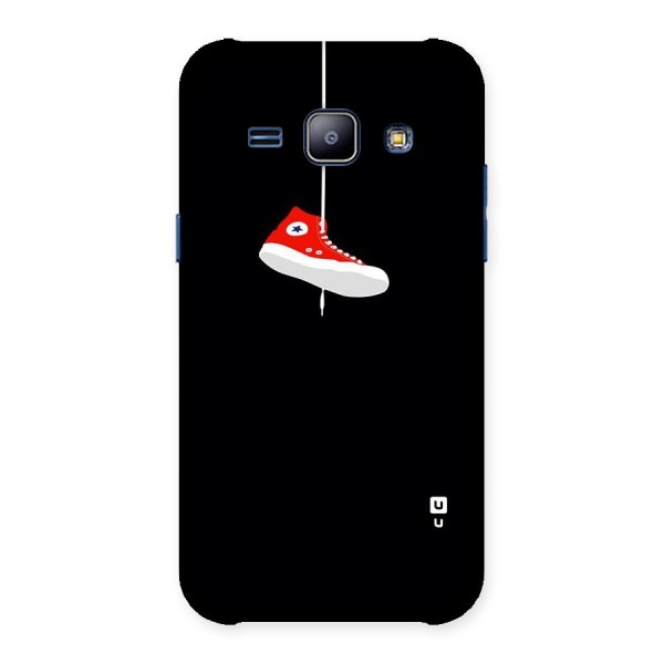 Red Shoe Hanging Back Case for Galaxy J1