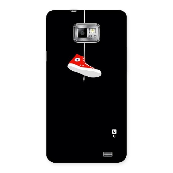 Red Shoe Hanging Back Case for Galaxy S2