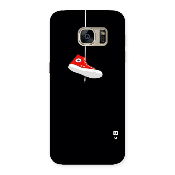 Red Shoe Hanging Back Case for Galaxy S7