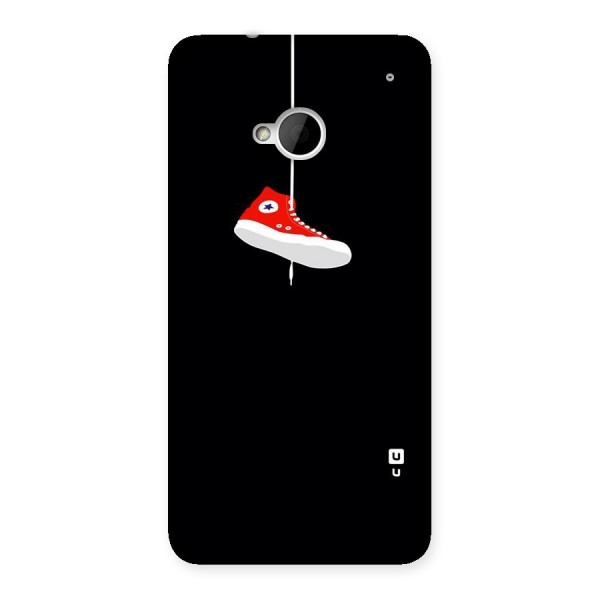 Red Shoe Hanging Back Case for HTC One M7