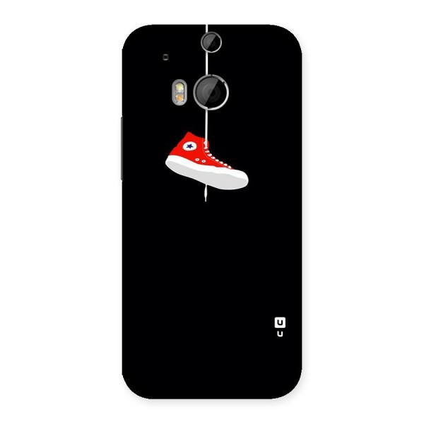 Red Shoe Hanging Back Case for HTC One M8