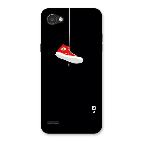 Red Shoe Hanging Back Case for LG Q6