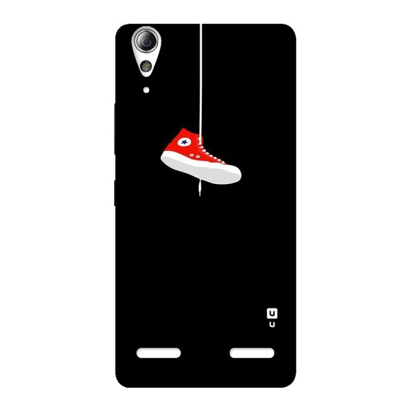 Red Shoe Hanging Back Case for Lenovo A6000 Plus