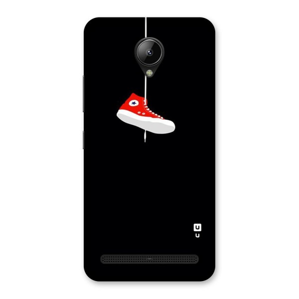 Red Shoe Hanging Back Case for Lenovo C2