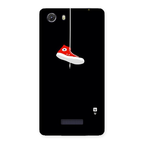 Red Shoe Hanging Back Case for Micromax Unite 3