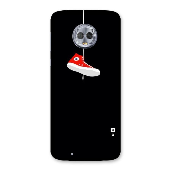 Red Shoe Hanging Back Case for Moto G6