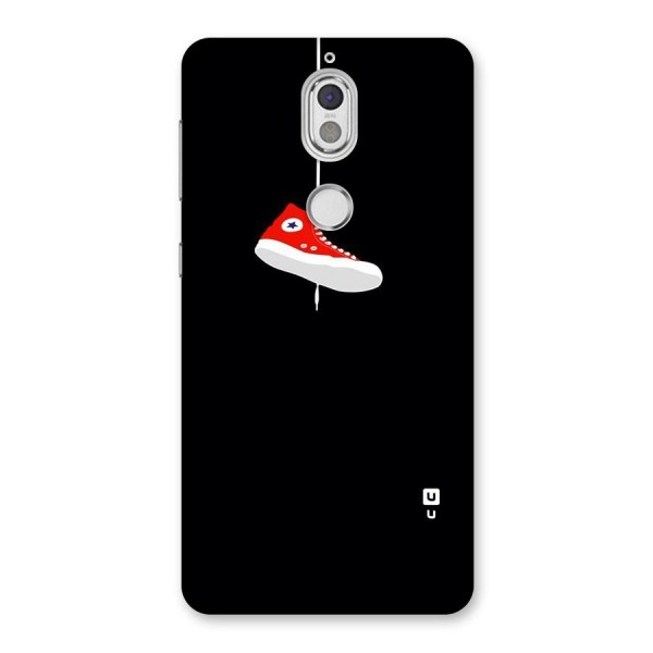 Red Shoe Hanging Back Case for Nokia 7