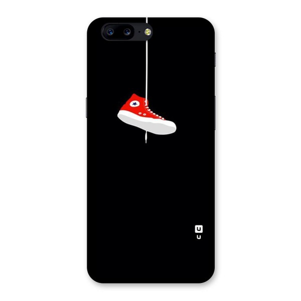 Red Shoe Hanging Back Case for OnePlus 5