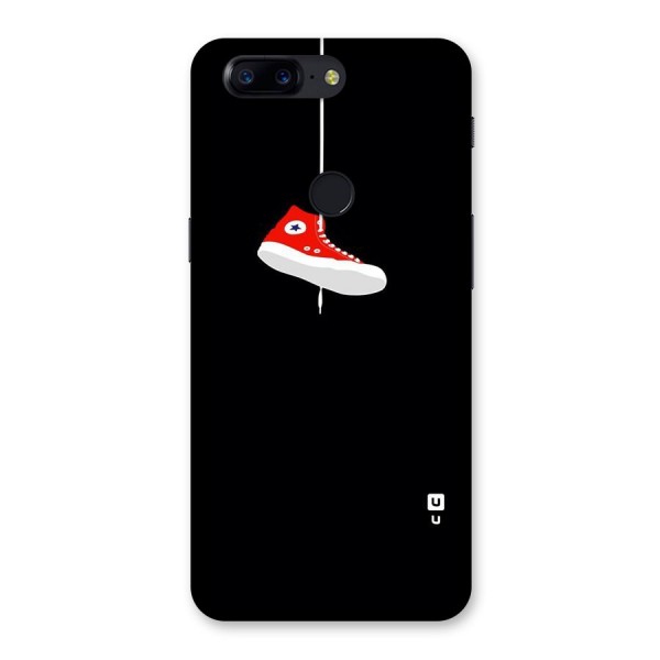 Red Shoe Hanging Back Case for OnePlus 5T