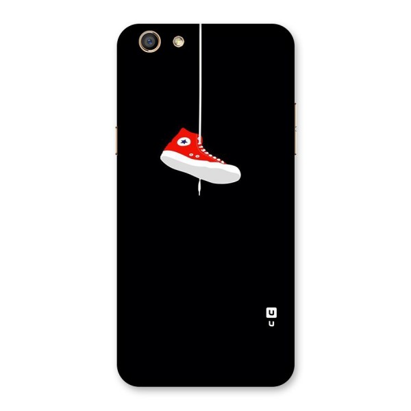 Red Shoe Hanging Back Case for Oppo F3