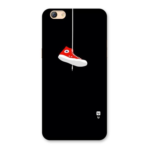 Red Shoe Hanging Back Case for Oppo F3 Plus