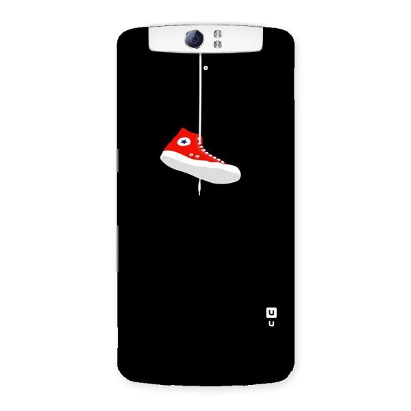 Red Shoe Hanging Back Case for Oppo N1