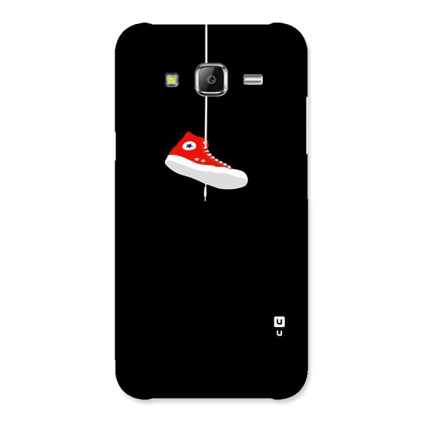 Red Shoe Hanging Back Case for Samsung Galaxy J5