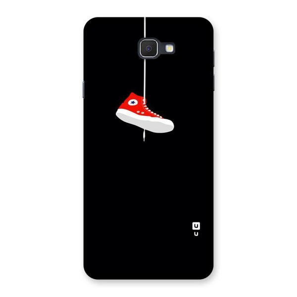 Red Shoe Hanging Back Case for Samsung Galaxy J7 Prime