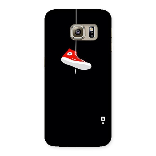 Red Shoe Hanging Back Case for Samsung Galaxy S6 Edge