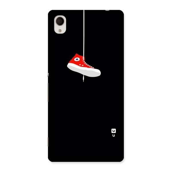 Red Shoe Hanging Back Case for Sony Xperia M4