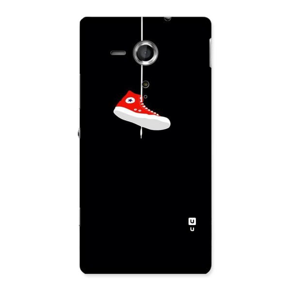 Red Shoe Hanging Back Case for Sony Xperia SP