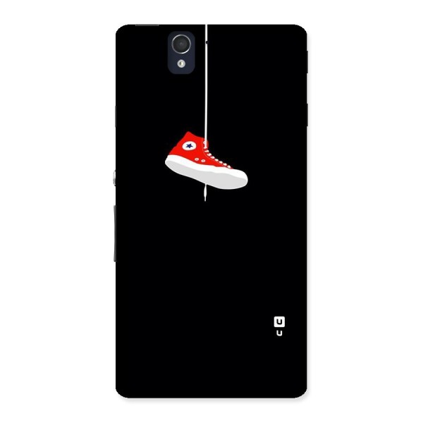 Red Shoe Hanging Back Case for Sony Xperia Z