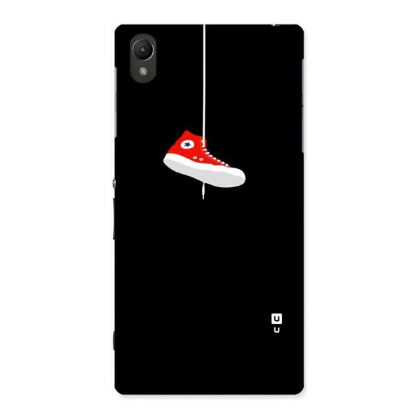 Red Shoe Hanging Back Case for Sony Xperia Z1