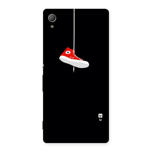 Red Shoe Hanging Back Case for Xperia Z4