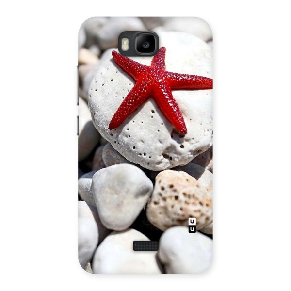Red Star Fish Back Case for Honor Bee