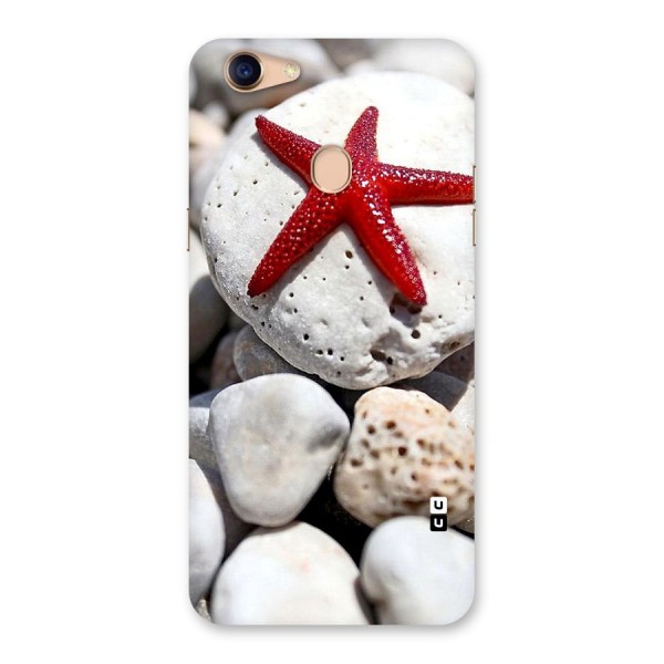 Red Star Fish Back Case for Oppo F5
